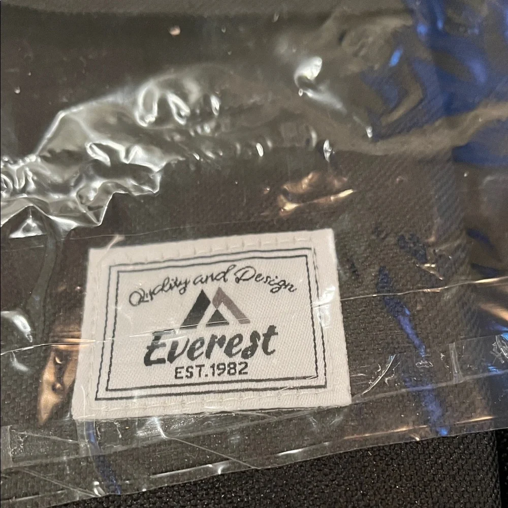 Everest Black Vintage Backpack/NWT